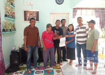 Polsek Siantar Marihat Selesaikan Dugaan Pengancaman Dengan Problem Solving.