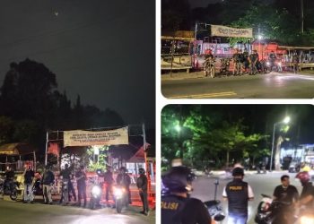 Polres Pematangsiantar Laksanakan Patroli Antisipasi Tawuran Geng Motor & Knalpot Brong.