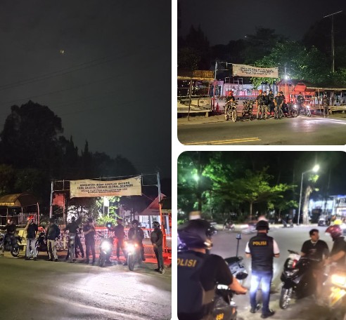 Polres Pematangsiantar Laksanakan Patroli Antisipasi Tawuran Geng Motor & Knalpot Brong.