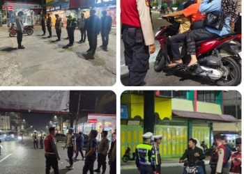 Polres Pematangsiantar Laksanakan KRYD Antisipasi Balap Liar & Knalpot Brong.