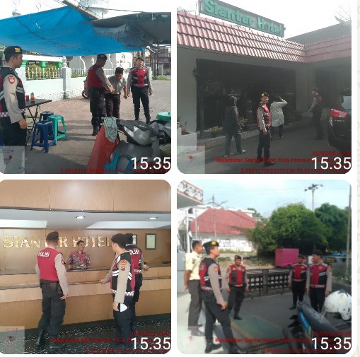 Berikan Rasa Aman & Nyaman Kepada Masyarakat, Sat Samapta Polres Pematangsiantar Laksanakan Patroli R4.