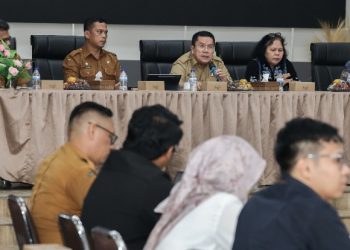 Wali Kota Pematangsiantar Wesly Silalahi, SH, MKn Hadiri & Ikuti Exit Meeting Bersama BPK RI Perwakilan Provinsi Sumut.