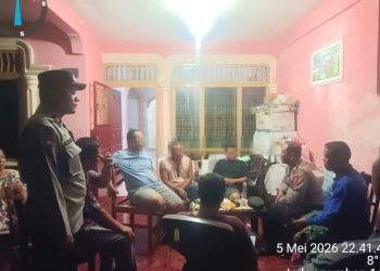 Polsek Siantar Utara Cek TKP Laporan Warga Jalan Sungkit.