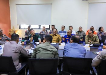 Pemko Pematangsiantar & Polres Pematangsiantar Kolaborasi Laksanakan Rapat Kesiapan Sistem Pengamanan Kota (Sispam Kota).