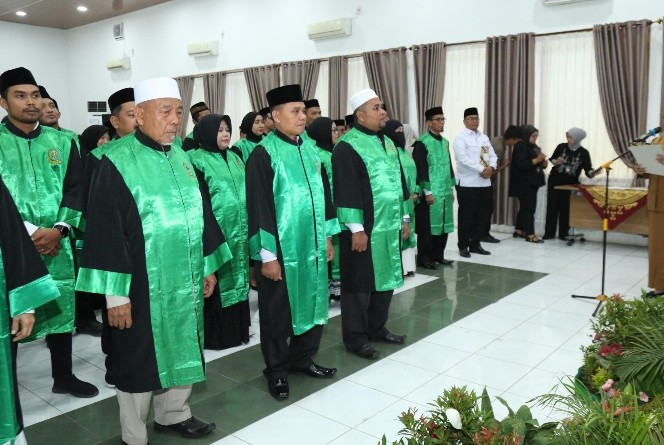 Wali Kota Pematangsiantar Wesly Silalahi, SH, MKn Diwakili Wakil Wali Kota Herlina Lantik Dewan Hakim MTQN Ke -58 Tingkat Kota Pematangsiantar Tahun 2026.