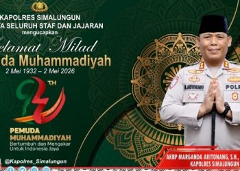 Polres Simalungun Ucapkan Selamat Milad Ke - 94 Pemuda Muhammadiyah, Wujud Polri Humanis & Berintegritas.