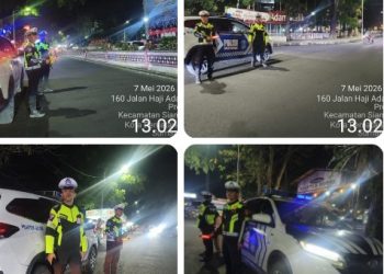 Sat Lantas Polres Pematangsiantar Laksanakan BLP Guna Memelihara Kamtibmas & Kamseltibcar Lantas.