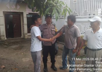 Polsek Siantar Utara Respon Cepat Selesaikan Dugaan Pengancaman.
