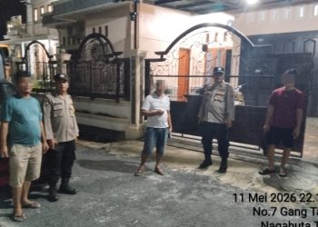 Respon Cepat CC 110, Polsek Siantar Marihat Cek TKP Laporan Warga.