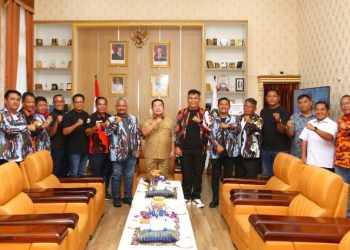 Wali Kota Pematangsiantar Wesly Silalahi, SH, MKn Menerima Audiensi Pengurus IPK & PP.