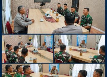 Polres Simalungun dan Brigif TP-36/Harajaon Marpitu Bersinergi Hadapi Ancaman Kejahatan Siber Demi Keamanan Wilayah Kabupaten Simalungun.