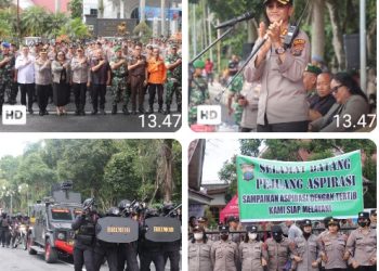 Bentuk Kesiapsiagaan Personel Hadapi Gangguan Kamtibmas, Polres Pematangsianțar Gelar Simulasi Sispam Kota.
