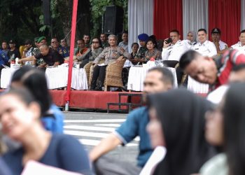 Wesly Silalahi, SH, MKn diwakili Staf Ahli Bidang Pembangunan Muhammad Hamdani Lubis Hadiri Sispam kota Pematangsiantar.