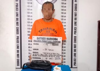 Pemilik Sabu 8,05 Gram, Berhasil Di Bekuk Polres Pematangsiantar.
