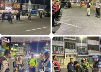Antisipasi Balap Liar & Knalpot Brong, Polres Pematangsiantar Laksanakan KRYD.