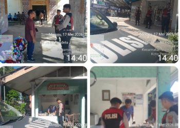Jaga Kamtibmas Sat Samapta Polres Pematangsaintar Patroli R4.