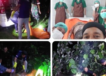 Tak Kenal Lelah, Tim INAFIS Polres Simalungun Olah TKP Temu Mayat Perempuan Tak Dikenal Mengambang di Sungai Bah Bolon — Kondisi Tubuh Sudah Membusuk.