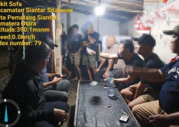 Polsek Siantar Martoba Cek TKP & Mediasi Keributan di Jalan Raider.
