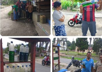 Polsek Silou Kahean Gerak Cepat Turun Lapangan, Monitoring Warung Eceran Pertalite Bantah Isu BBM Oplosan Yang Viral di Medsos.