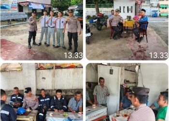 Sat Binmas Polres Pematangsiantar Sambang Kamtibmas Jalin Silahturahmi.