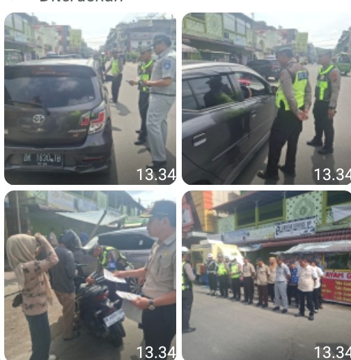 Sat Lantas Polres Pematangsiantar Razia Gabungan Kepatuhan PKB Tahun 2026.