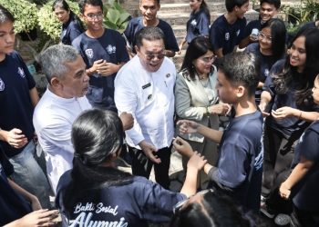 Wali Kota Pematangsiantar Wesly Silalahi, SH, MKn Hadiri kegiatan Bakti Sosial Alumni SMA Swasta Budi Mulia Tahun 2026.