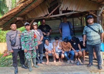 Tegas! Sat Narkoba Polres Simalungun Bakar Sarang Narkoba Di Tanah Jawa, Lima Pelaku Ditangkap & 99,74 Gram Sabu Disita.