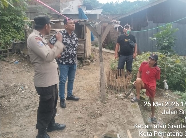 Polsek Siantar Timur Patroli Antisipasi Guantibmas di Kelurahan Pardomuan.