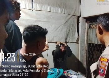 Respon Cepat Laporan CC 110, Polsek Siantar Martoba Amankan Terduga Pelaku Pencurian.