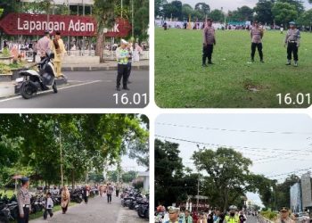 Polres Pematangsiantar Laksanakan Pengamanan Ibadah Sholat Idul Adha 1447 H di Empat Lokasi.