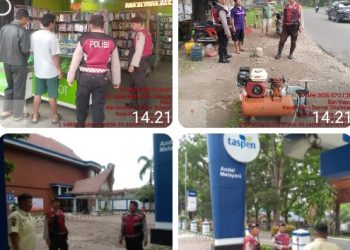 Sat Samapta Polres Pematangsiantar Laksanakan Patroli Rutin Pagi Hari & Gatur Lalin.
