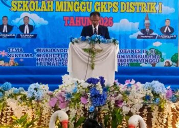 Wakil Ketua DPRD Siantar Frengki Boy Saragih, ST Hadiri Pesparawi Sekolah Minggu GKPS : Kita Semua Pemenang.
