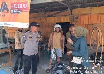 Respon Cepat CC 110, Polsek Siantar Timur Cek TKP Laporan Keributan di Jalan Ahmad Yani.