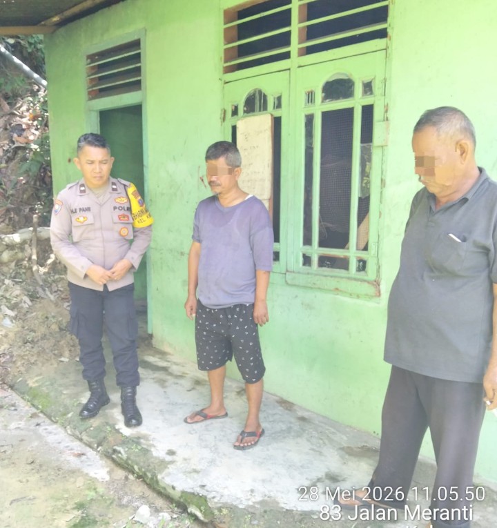 Polsek Siantar Utara Respon Cepat Tinjut Laporan Warga Binaan.