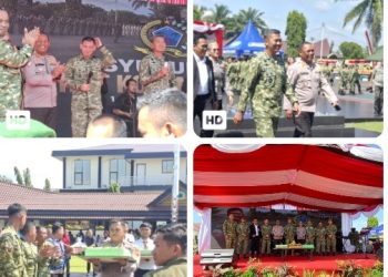 Kapolres Simalungun Beri Kejutan Kue Ultah Aesthetic di HUT Korem 022/Pantai Timur Ke - 64 : Wujud Nyata Sinergitas TNI-Polri yang Solid & Harmonis.