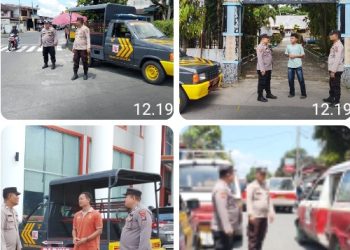 Polsek Siantar Selatan Laksanakan Patroli BLP Siang Hari.