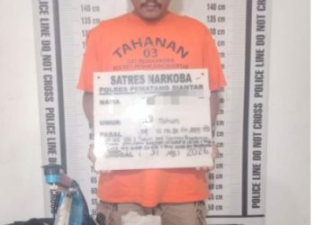 Miliki 3 Paket Sabu, Polres Pematangsiantar Amankan JBS Dirumahnya.