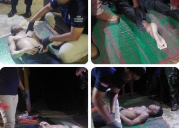 Tim Inafis Polres Simalungun dan Polsek Bergerak Cepat Evakuasi Korban, Dua Pelajar Asal Tebing Tinggi Tenggelam di Sungai Aquarium Raya Kahean.