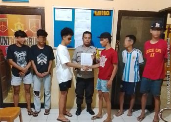 Polsek Siantar Martoba Selesaikan Dugaan Perkelahian Dengan Problem Solving.