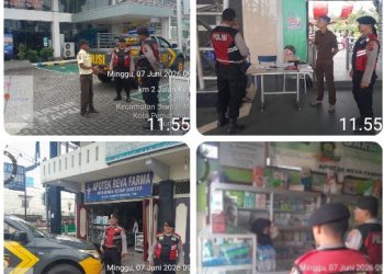 Berikan Rasa Aman & Nyaman Kepada Masyarakat, Sat Samapta Polres Pematangsiantar Laksanakan Patroli R4.