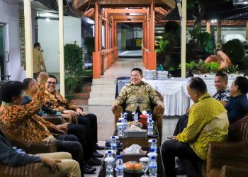 Wali Kota Pematangsiantar Wesly Silalahi, SH, MKn Temu Ramah Dengan Pengurus Pusat GPI Sekaligus Berdiskusi di Rumah Dinas Wali kota.