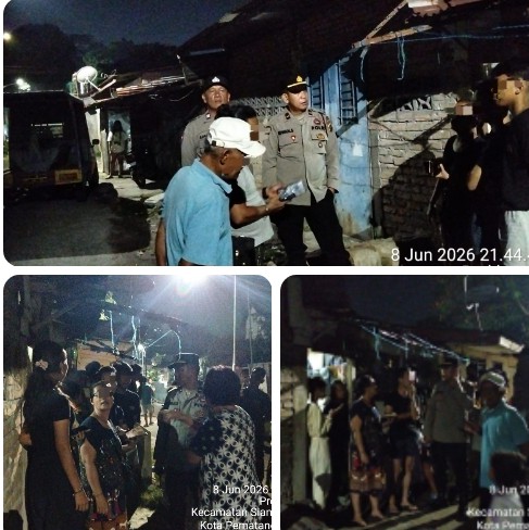 Polsek Siantar Barat Respon Cepat Tanggapi Laporan Warga Jalan WR. Supratman.