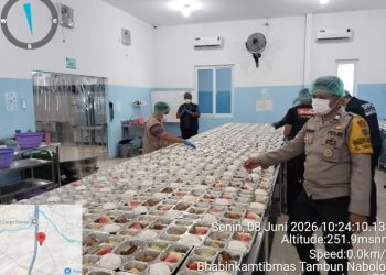 Bhabinkamtibmas Polsek Siantar Martoba Monitoring Distribusi MBG ke Sekolah & Posyandu.