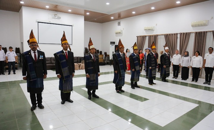 Para Eselen II Pimpinan OPD Yang di Lantik Walikota Pematangsiantar Wesly Silalahi, SH, MKn.
