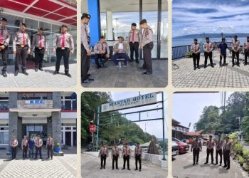Aipda Roland Personel Terbaik Sat Pam Obvit Polres Simalungun Paparkan Pengamanan Objek Vital & Destinasi Wisata, Situasi Aman & Kondusif.
