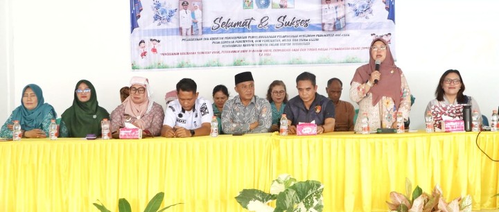 Pemkab Simalungun Gelar Sosialisasi Pemenuhan Hak Anak & Deklarasi Relawan Perlindungan Anak.