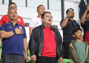 Wali Kota Pematangsiantar Wesly Silalahi, SH, MKn & Gubernur Sumut Muhammad Bobby Afif Nasution, SE, MM  Saksikan Langsung Pertandingan Semifinal Piala AFF U-19 2026.