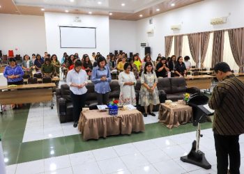 Tim Penggerak Pemberdayaan Kesejahteraan Keluarga (TP PKK) Kota Pematangsiantar Melaksanakan Program Kerohanian Pendalaman Alkitab & Pengajian Rutin.