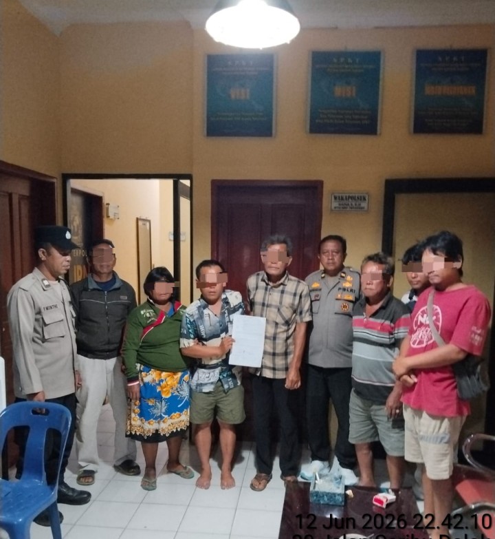 Polsek Siantar Marihat Selesaikan Keributan Dengan Problem Solving.