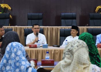 Pemko Pematangsiantar & DPW BKPRMI Provinsi Sumut Gelar Rapat Persiapan Perhelatan Festival Anak Sholeh Indonesia (FASI) XIII Tingkat Sumut.